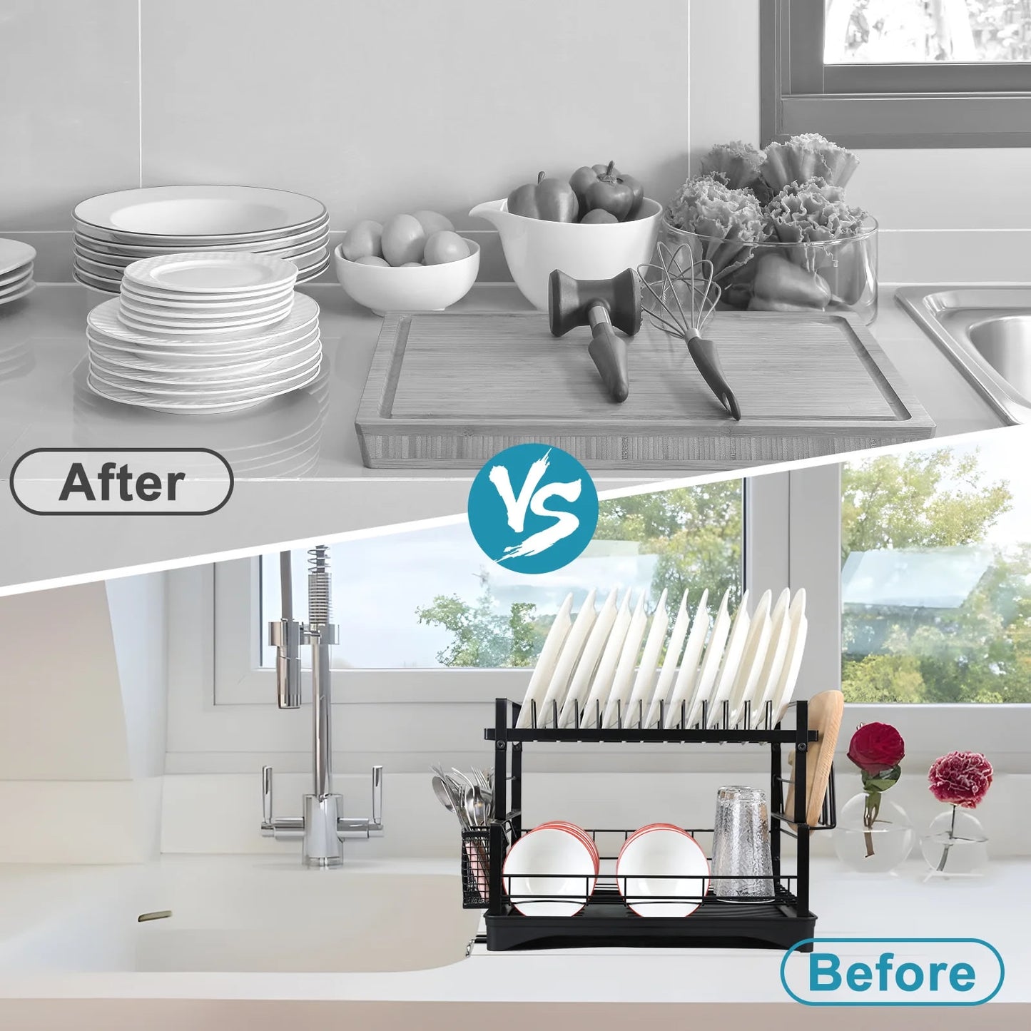 Heavy-duty metal cookware rack