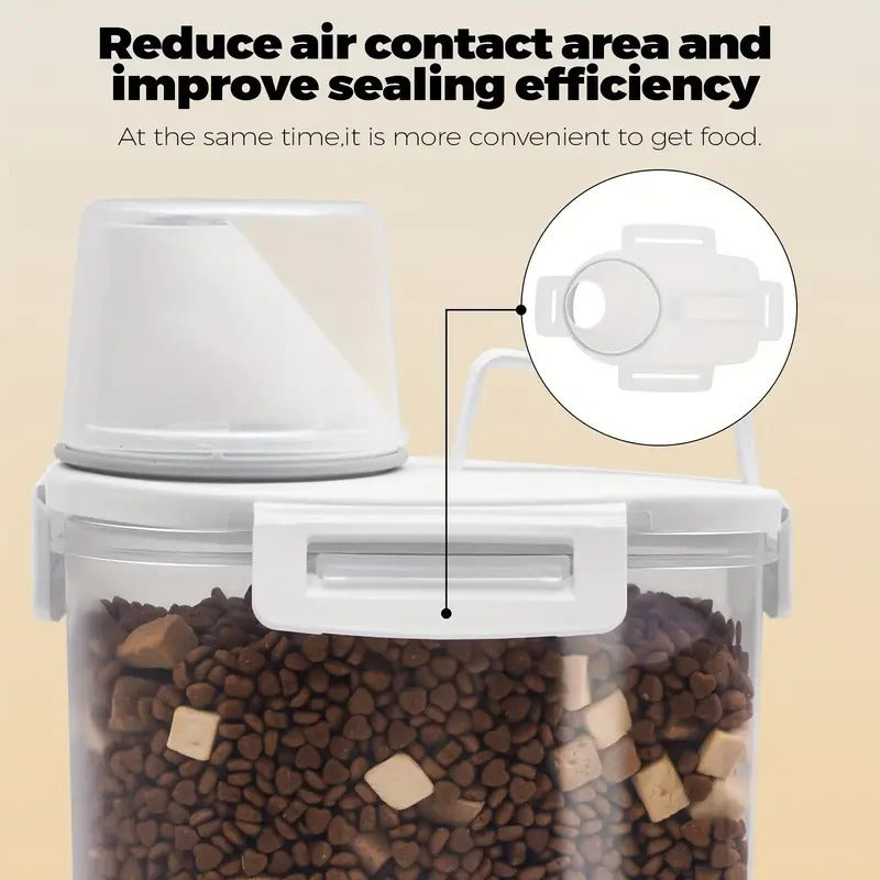 Sealed Food Storage Container With Lid – Leak-Proof, Moisture-Proof Grain & Rice Box