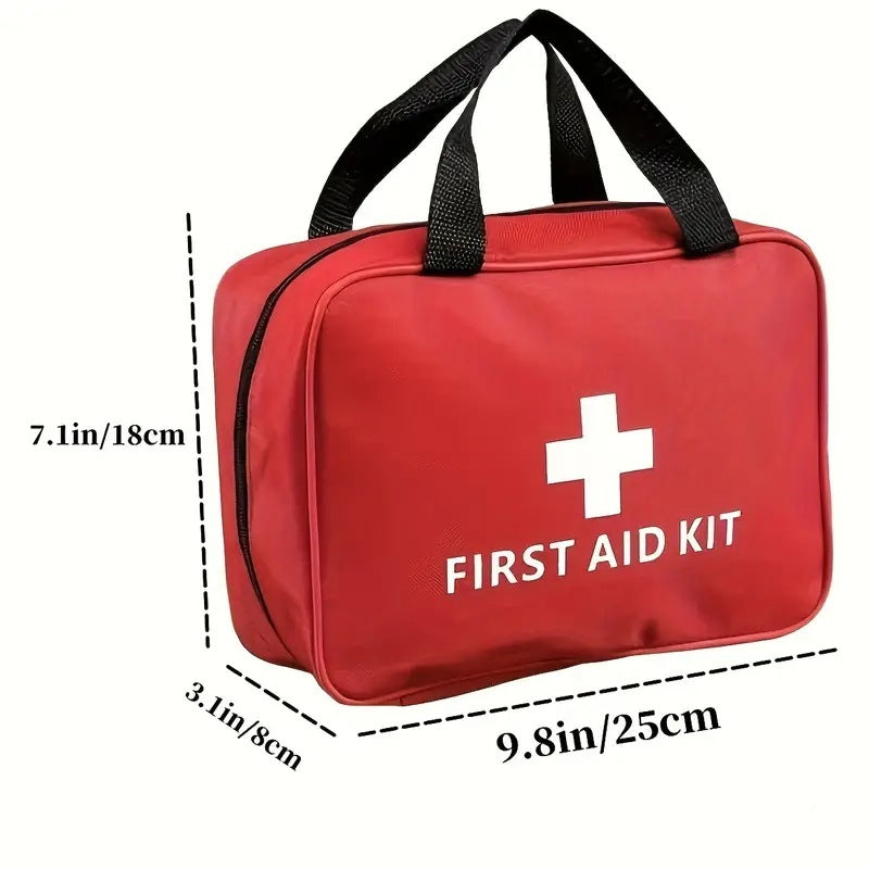 Compact First Aid Kit – Travel, Outdoor & Emergency Medical Pouch (12 pcs / 22 pcs)
