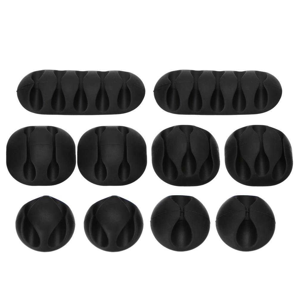 Desktop Data Cable Organizer – 10pcs Set