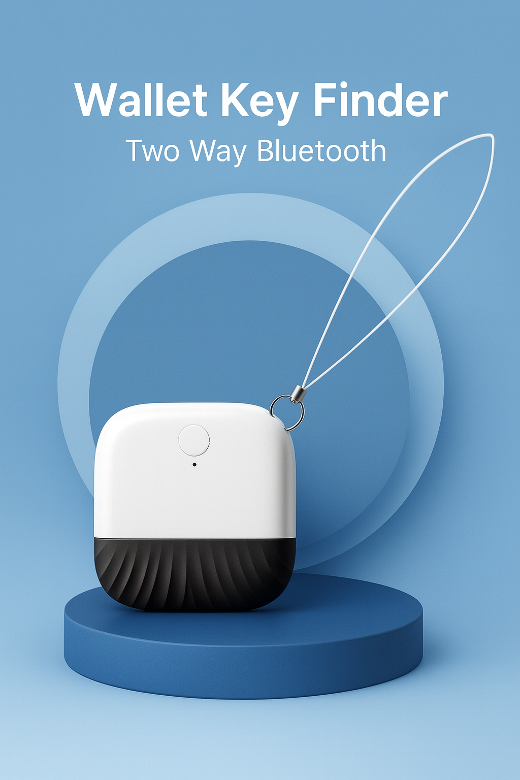 smart bluetooth wallet and key finder anti loss tracker for iphone and android