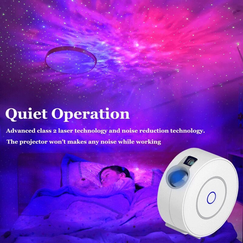 Creative Starry Sky Projector Lamp – Galaxy Effects, WiFi App Control & Multi-Pack Options
