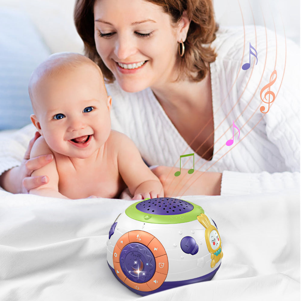 Starry Sky Night Light Projector – Music & Nature Sounds for Kids & Sleep