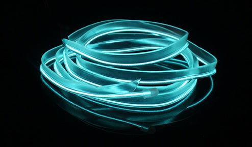 Car LED Neon Strip Light – 1m, 12V Waterproof EL Glow Wire, Multiple Colors
