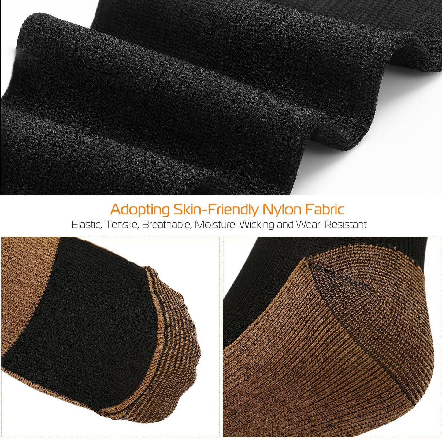 Copper Compression Travel Socks