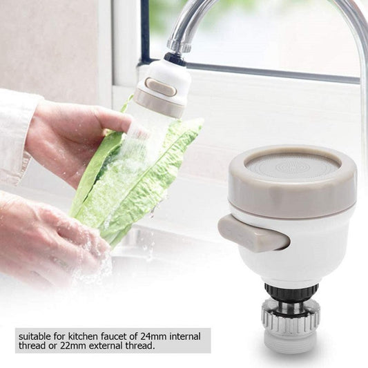 Supercharged Water-Saving Faucet Aerator — High-Pressure Anti-Splash Nozzle