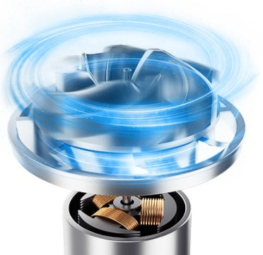 Wireless High-Power Mini Car Vacuum Cleaner – 9000Pa Turbo Suction | Pro Cleaning Kit (Filters + Towel + Storage Bag)