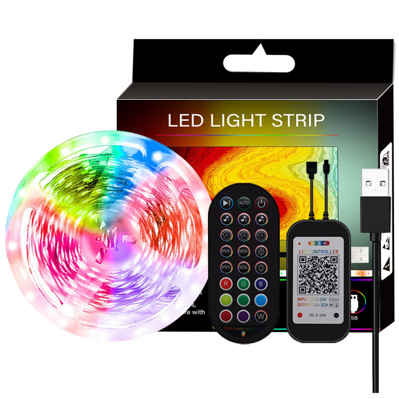 RGB Symphony USB LED Light – TV Backlight with Bluetooth Control (Waterproof)