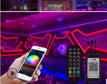 RGB Symphony USB LED Light – TV Backlight with Bluetooth Control (Waterproof)