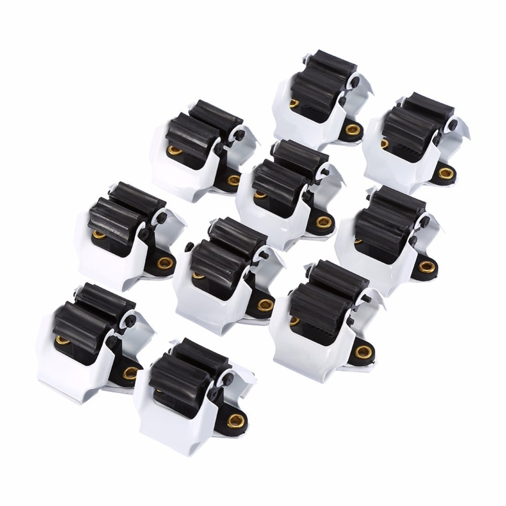 Wall-Mounted Mop & Broom Holder – Anti-Slip Grip, Heavy-Duty Wall Organizer