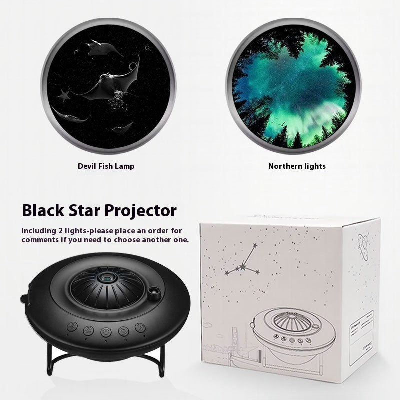 Starry Sky Ambience Projector | Planetarium Lamp with Picture Discs (2/4/6/10 Images)