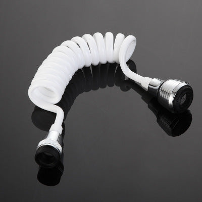Flexible Kitchen Faucet Extender — 360° Telescopic Long Hose Sprayer