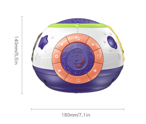 Starry Sky Night Light Projector – Music & Nature Sounds for Kids & Sleep