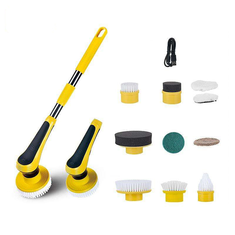 Electric Spin Scrubber 10-in-1 cordless cleaning brush