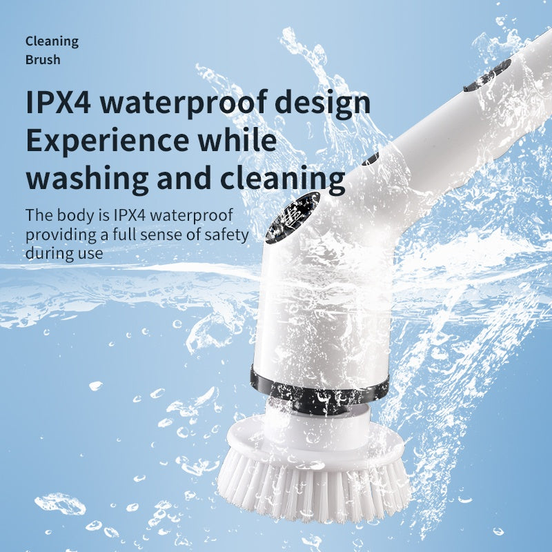 Dual-speed electric spin brush with USB charging