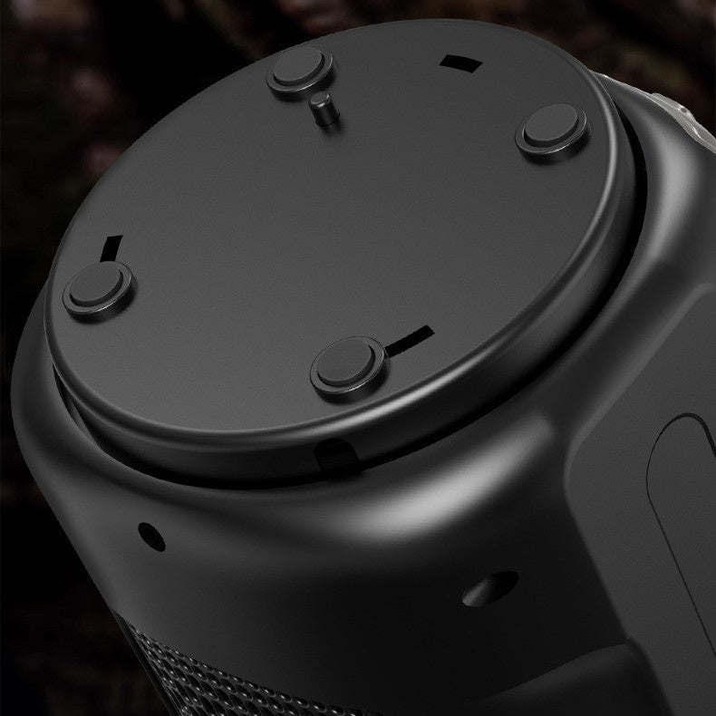 2-in-1 Portable Heater & Humidifier — Personal Warm Air + Cool Mist