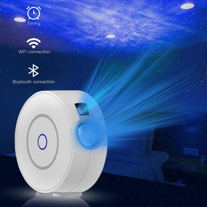 Creative Starry Sky Projector Lamp – Galaxy Effects, WiFi App Control & Multi-Pack Options