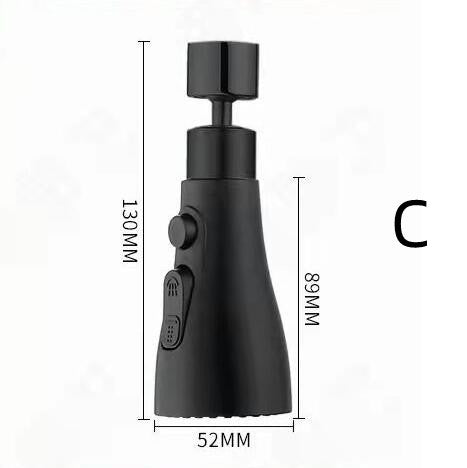 matte black kitchen faucet spray head