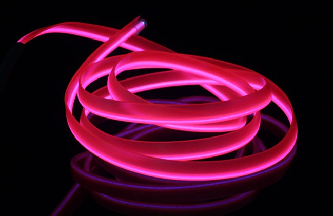 Car LED Neon Strip Light – 1m, 12V Waterproof EL Glow Wire, Multiple Colors