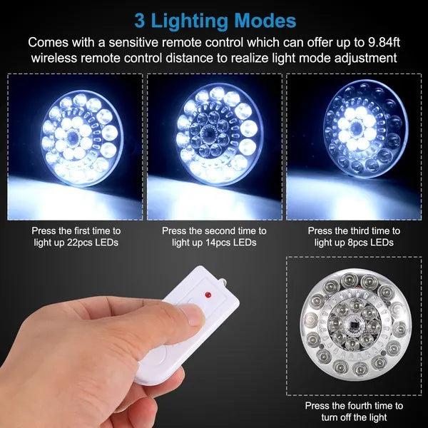 Solar Camping Light – Portable Hanging Emergency LED Lantern