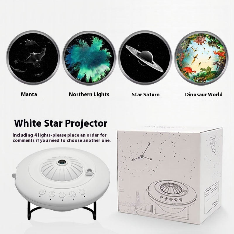 Starry Sky Ambience Projector | Planetarium Lamp with Picture Discs (2/4/6/10 Images)