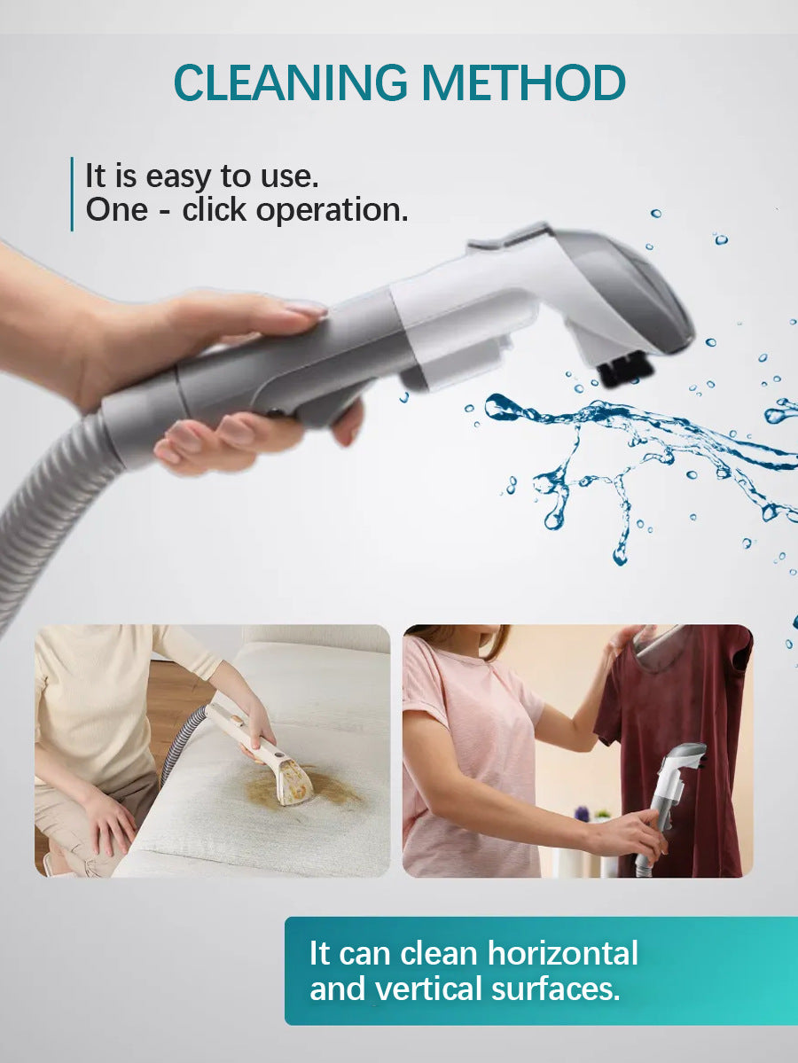 Household Carpet & Curtain Vacuum Cleaner – Luxury 450W Edition (6-in-1 Suction Heads)