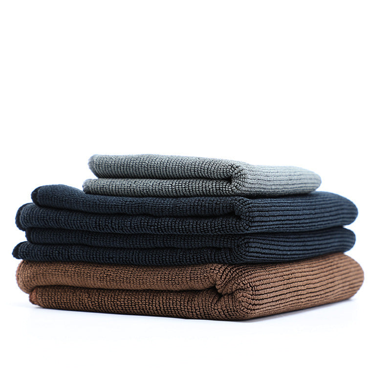 4-Pack Premium Microfiber Cleaning Cloth Set – Super Absorbent Multi-Size Wipes (Type A)