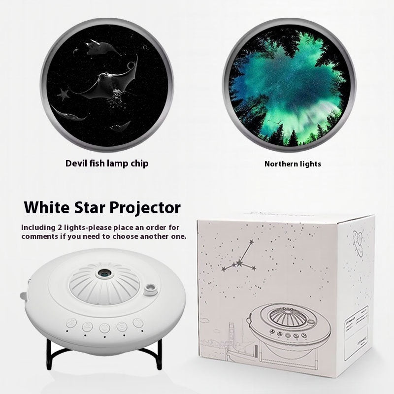 Starry Sky Ambience Projector | Planetarium Lamp with Picture Discs (2/4/6/10 Images)