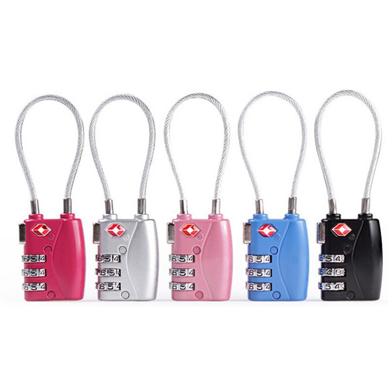 Suitcase Travel Cable Lock – TSA Combination Lock