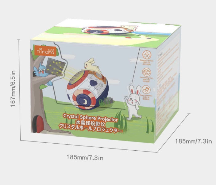 Starry Sky Night Light Projector – Music & Nature Sounds for Kids & Sleep