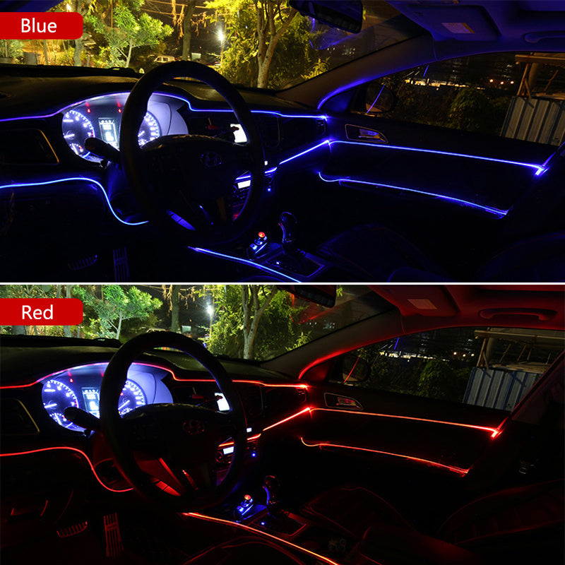 12V neon strip for dashboard trim lighting