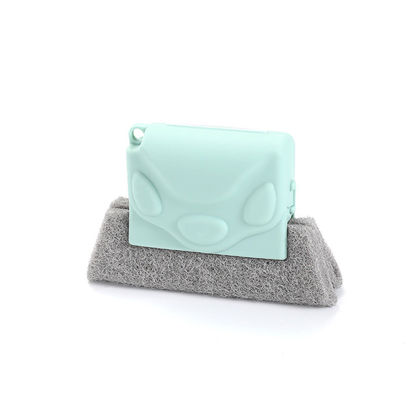Window Sill & Groove Cleaning Tool – Gap Brush with Replaceable Sponge Head