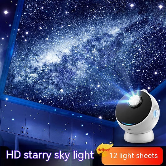 Galaxy Star Light Projector – Bluetooth & Meteor Effects | Multi-Version