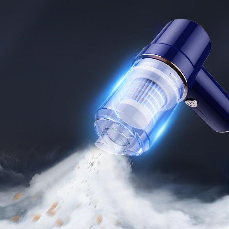 USB rechargeable mini vacuum cleaner for desk and keyboard cleaning, small powerful handheld vacuum