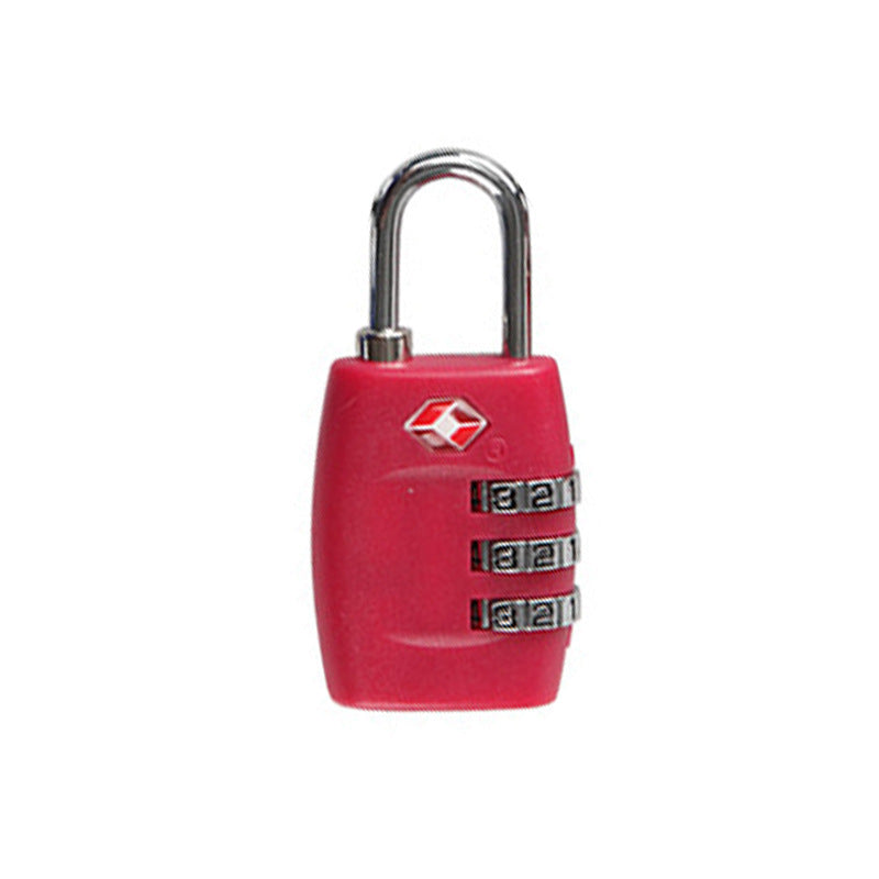 Tourism Luggage Zipper Lock – TSA Code Lock (7 Colors)