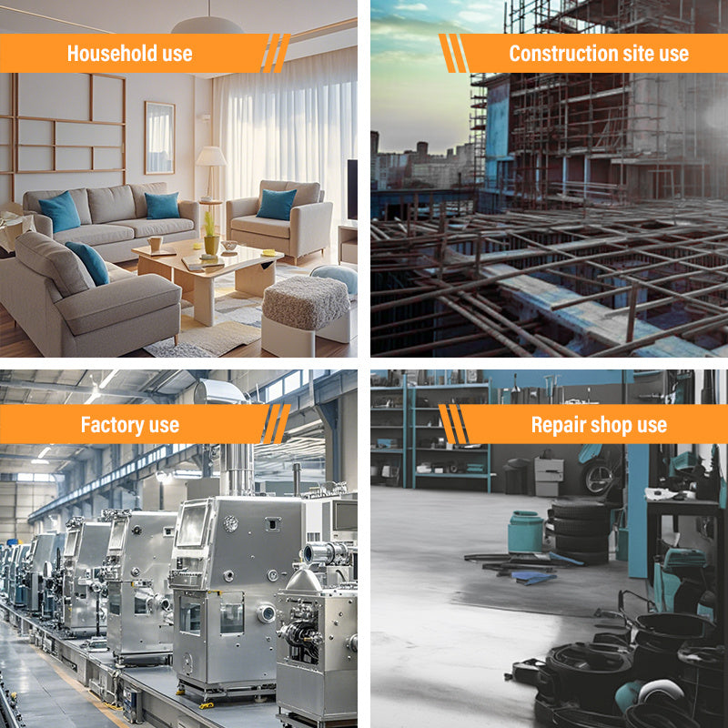 80-Piece Machine Repair Tool Set – Complete Home & Automotive Maintenance Kit with Carry Case