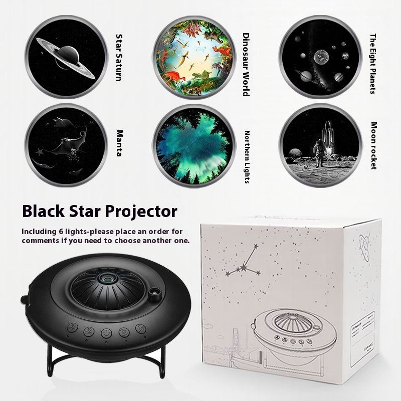 Starry Sky Ambience Projector | Planetarium Lamp with Picture Discs (2/4/6/10 Images)