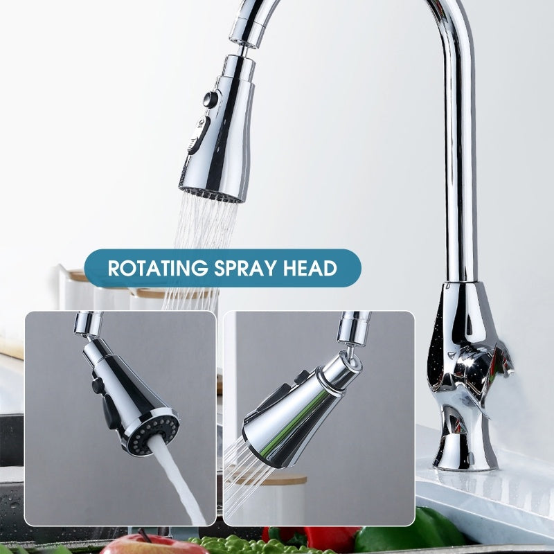 360 rotating high pressure faucet nozzle