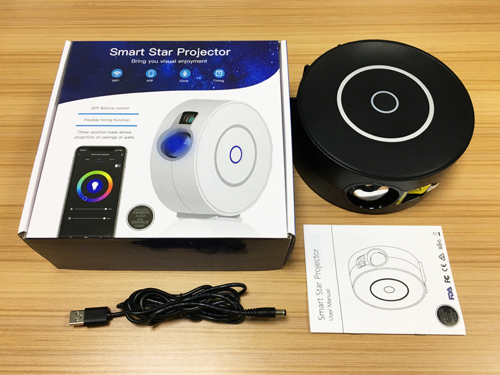 Creative Starry Sky Projector Lamp – Galaxy Effects, WiFi App Control & Multi-Pack Options