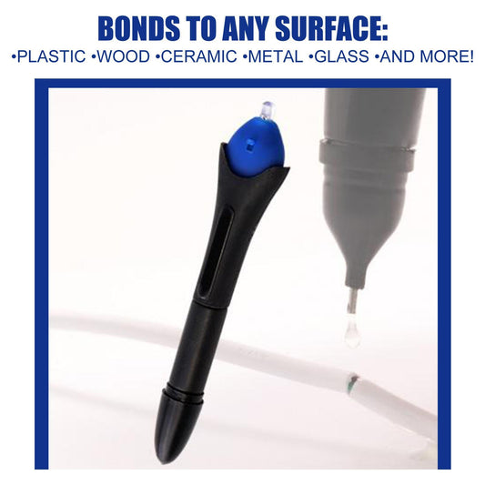 UV Light Curing Glue Pen — 5-Second Quick-Dry Repair Tool for Plastic, Metal, Ceramic & Glass