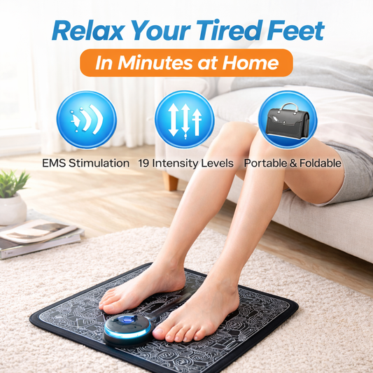 EMS Foot Massager Mat – Relax & Recharge Tired Feet at Home