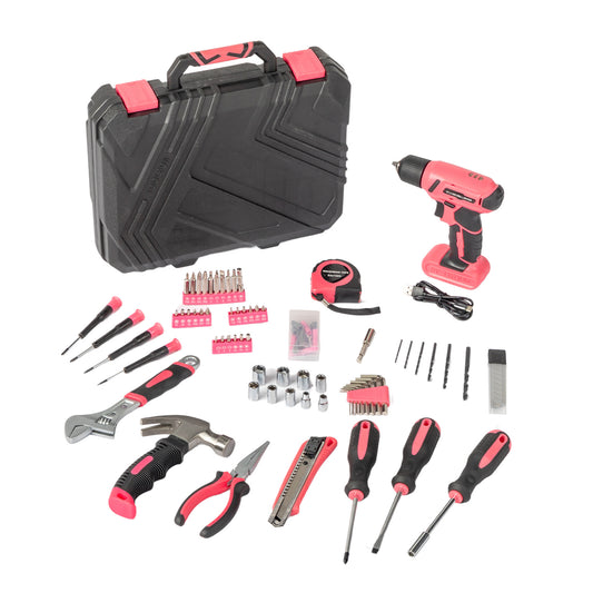 146-Piece 8V Electric Drill & Home Repair Tool Set – Complete DIY & Maintenance Kit