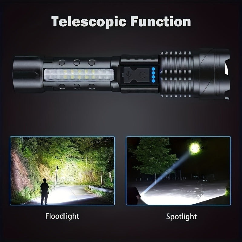 A76 Dual-Pack Emergency Flashlights – Ultra-Bright, Durable & Ready for Any Situation (2 Pieces)