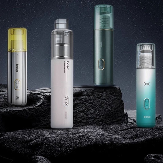 Handheld Small Wireless Mini Car Cleaner – M2C/M2P High-Suction, Inflatable & Pet Brush Options