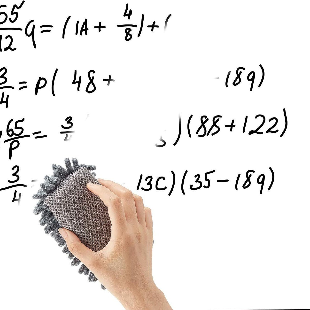 Chenille Magnetic Whiteboard Eraser – Soft, Strong Cleaning Surface (7 Colors)