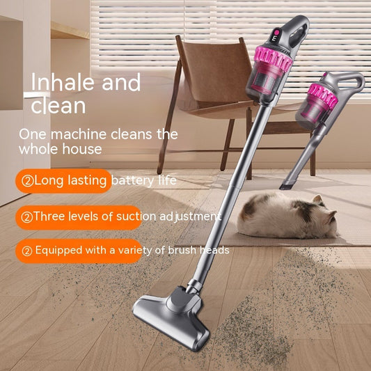 Anti-Mite 4-in-1 Wireless Vacuum Cleaner with UV-C Sterilization (Home & Car)