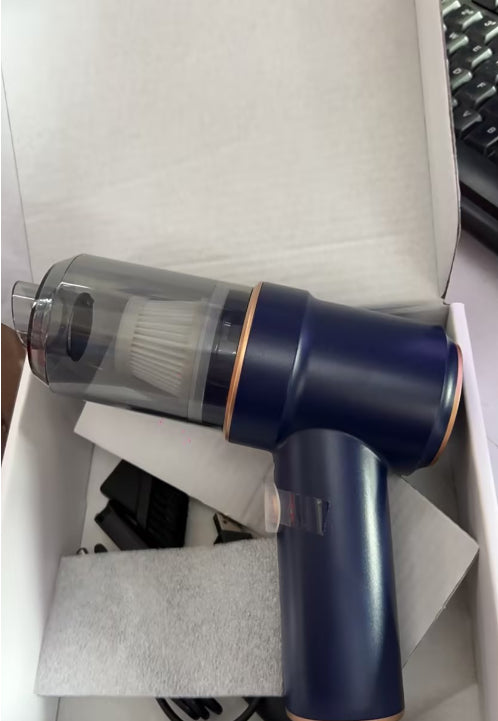 Small lightweight handheld vacuum cleaner for quick spot cleaning, compact and portable