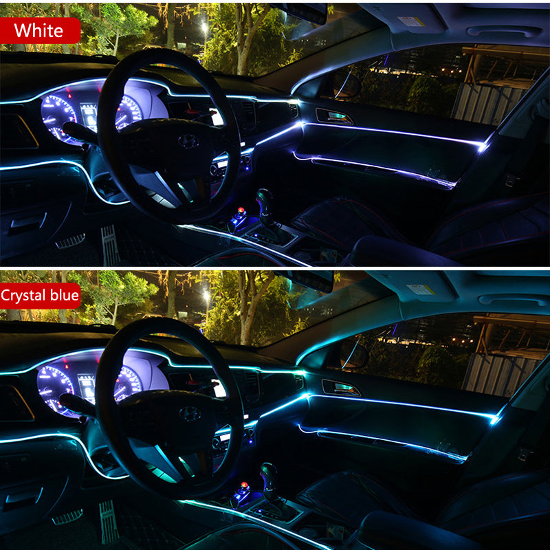 Waterproof car EL neon ambient light