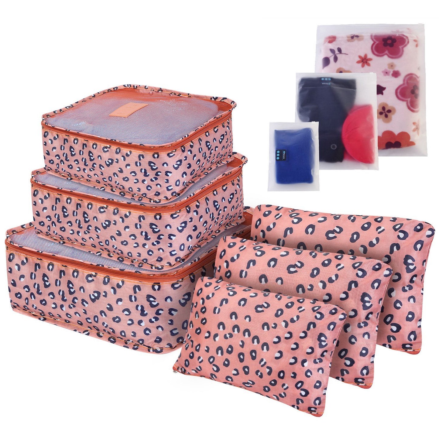 9-Piece Travel Packing Organizer Set - Color