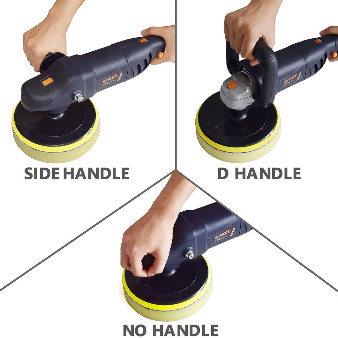 7-Inch Variable Speed Car Buffer & Polisher – 10A Rotary Detailing Machine with Full Accessories Kit